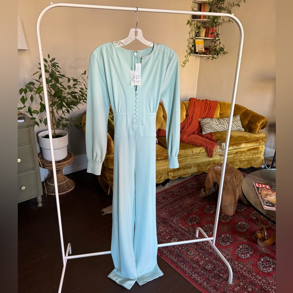 Baby Blue Eva Mendes NY&C NWT Jumsuit